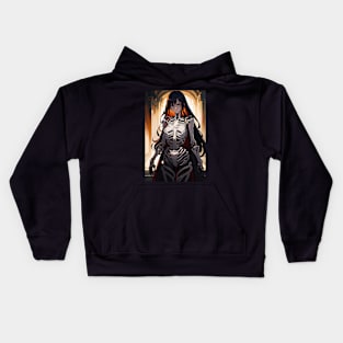 Skeleton Girl Kids Hoodie